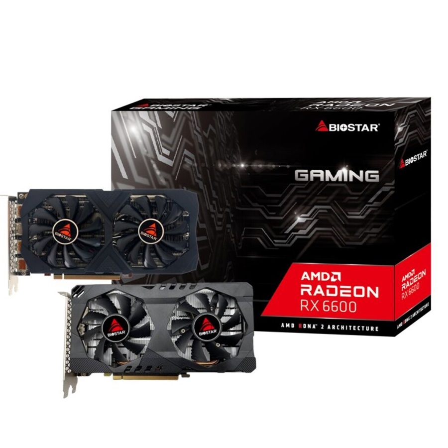 GPU AMD RX 6600 8GB BIOSTAR GAMING